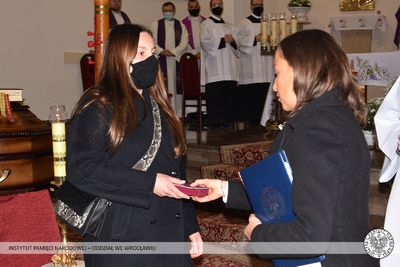 Krzyż Wolności i Solidarności dla śp. o. Zygmunta Sołka CSsR