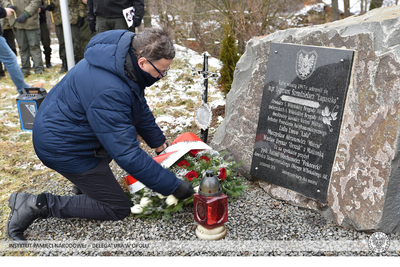 Upamiętnienie na Śląsku Opolskim Lidii Lwow ps. „Lala” oraz mjr. Zygmunta Szendzielarza ps. „Łupaszka” z udziałem prezesa IPN dr. Jarosława Szarka