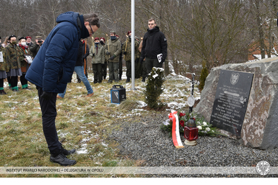 Upamiętnienie na Śląsku Opolskim Lidii Lwow ps. „Lala” oraz mjr. Zygmunta Szendzielarza ps. „Łupaszka” z udziałem prezesa IPN dr. Jarosława Szarka