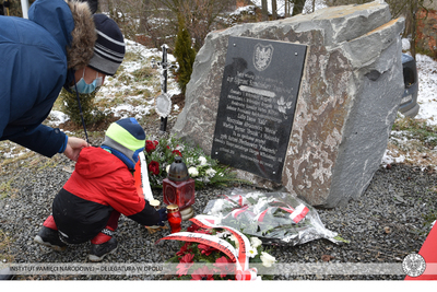Upamiętnienie na Śląsku Opolskim Lidii Lwow ps. „Lala” oraz mjr. Zygmunta Szendzielarza ps. „Łupaszka” z udziałem prezesa IPN dr. Jarosława Szarka