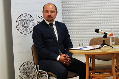 dr Kamil Dworaczek, p.o. naczelnika Oddziałowego Biura Badań Historycznych IPN we Wrocławiu, fot. Grzegorz Nowak