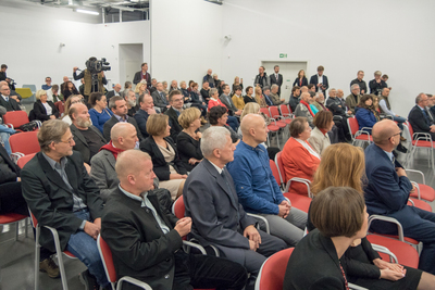 Na uroczystość przybyli odznaczeni oraz sympatycy Ruchu "Wolność i Pokój"