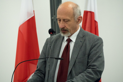 Uroczystość poprowadził dyrektor Oddziału IPN we Wrocławiu - prof. Krzysztof Kawalec