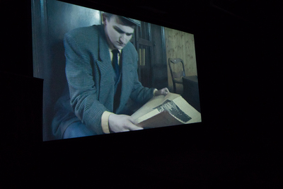 Projekcja filmu o Ottonie Schimku