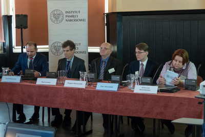 Prelegenci jednej z sesji