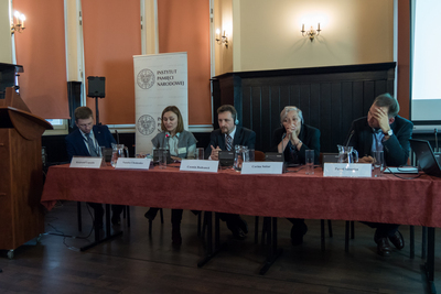 Prelegenci jednej z sesji