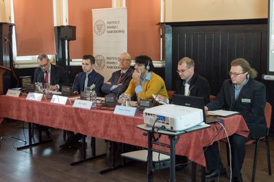 Prelegenci jednej z sesji