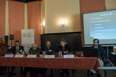 Prelegenci jednej z sesji