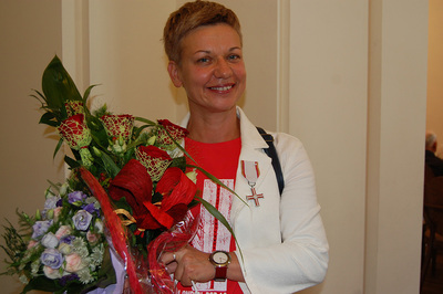 Uroczystość wręczenia Krzyży Wolności i Solidarności w Dolnośląskim Urzędzie Wojewódzkim