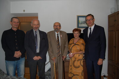 Szymon Kanigowski odebrał Krzyż Wolności i Solidarności w domu