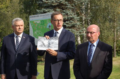 Prezes IPN podczas otwarcia wystawy „Zbrodnia lubińska 1982. Śmierć w rocznicę sierpnia”