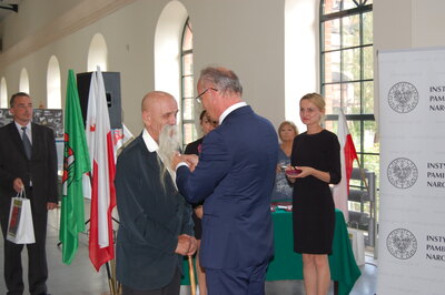 Odznaczenie odbiera Idzi Gagatek