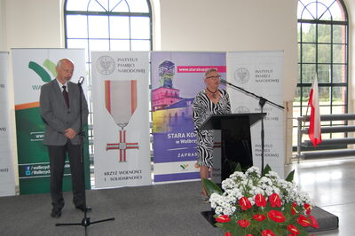 W imieniu odznaczonych głos zabrała Aleksandra Makowska-Prochera