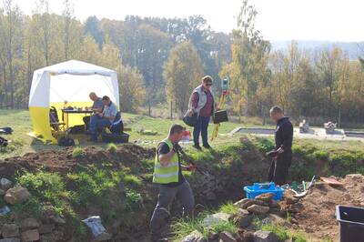 Prace archeologiczne w Gross-Rosen – Rogoźnica, 19–30 października 2017