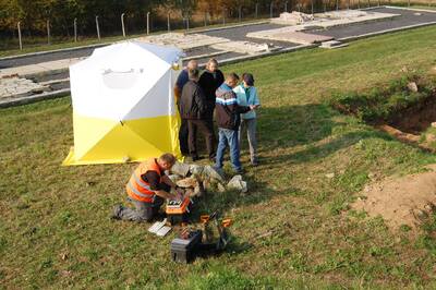 Prace archeologiczne w Gross-Rosen – Rogoźnica, 19–30 października 2017