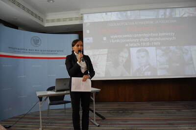 Dr Katarzyna Pawlak-Weiss, zastępca dyrektora Oddziału IPN we Wrocławiu